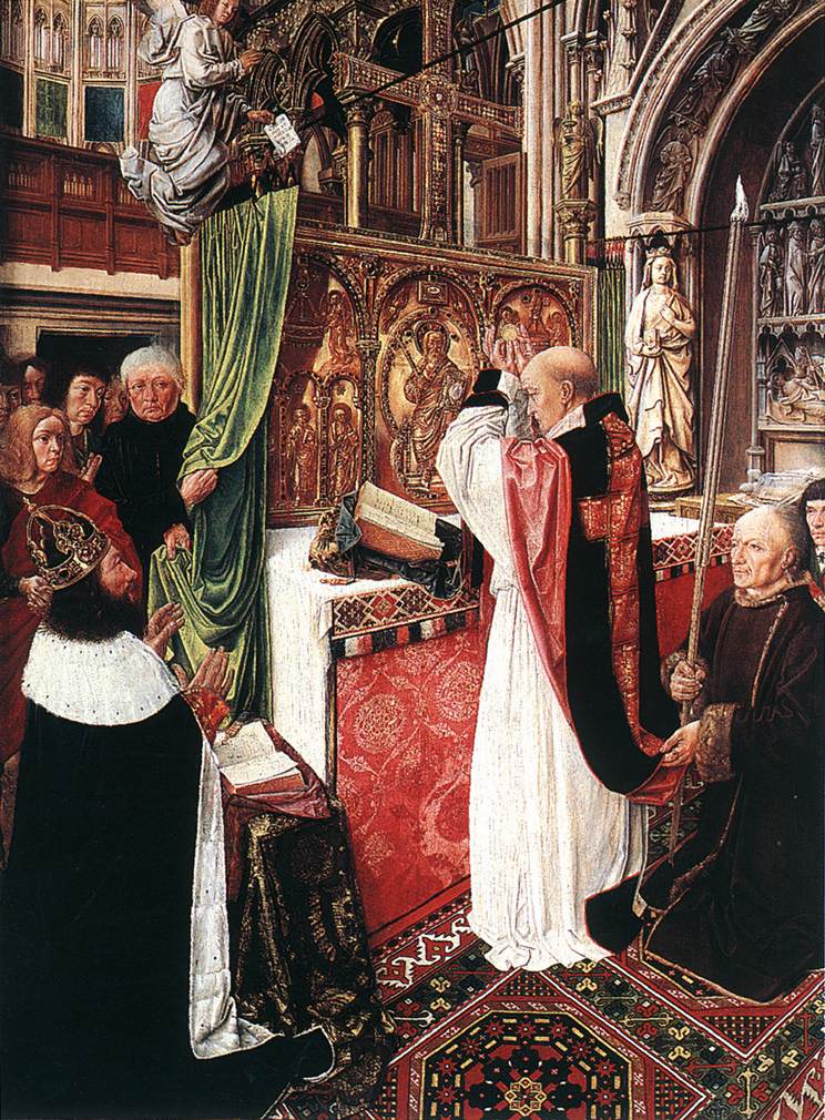 The Mass of Saint Giles, about 1500, by Master of Saint Giles